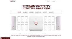 Desktop Screenshot of bigeasysecurity.com